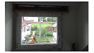 Zweiteiliges Fenster in Holzmaden