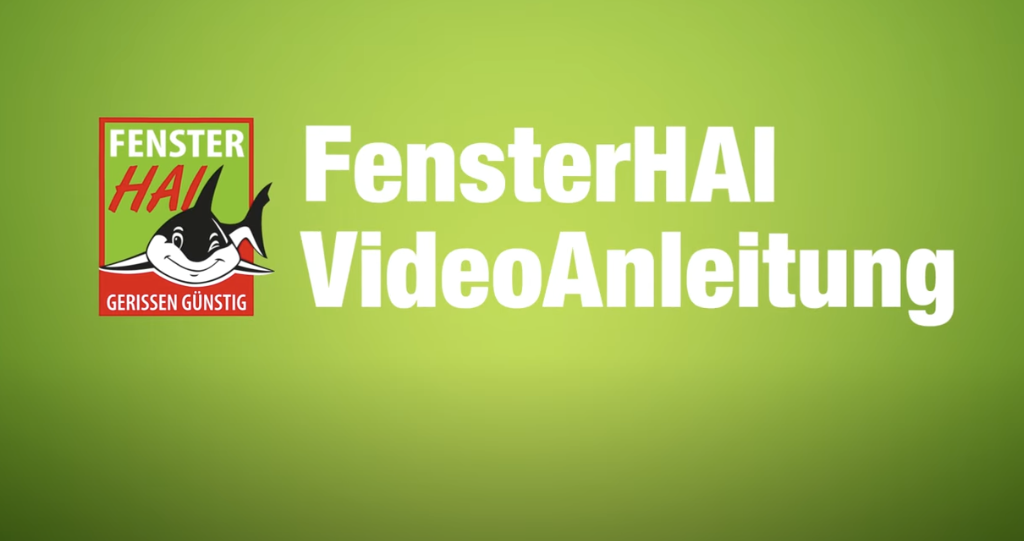 FensterHAI Videanleitung Thumbnail YouTube-Video 