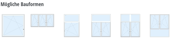FensterHAI Konfigurator - Die Bauform wählen